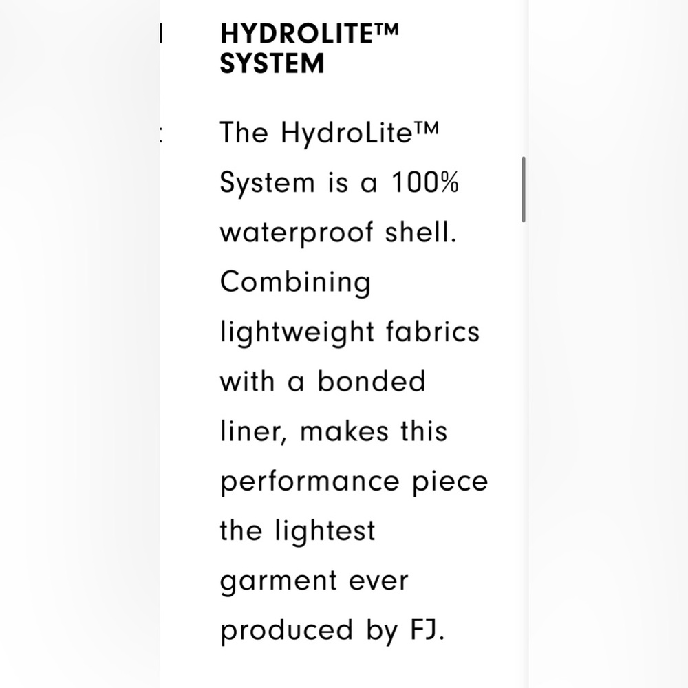 FootJoy Men’s Hydrolite Rain Pant - Picture 10 of 11